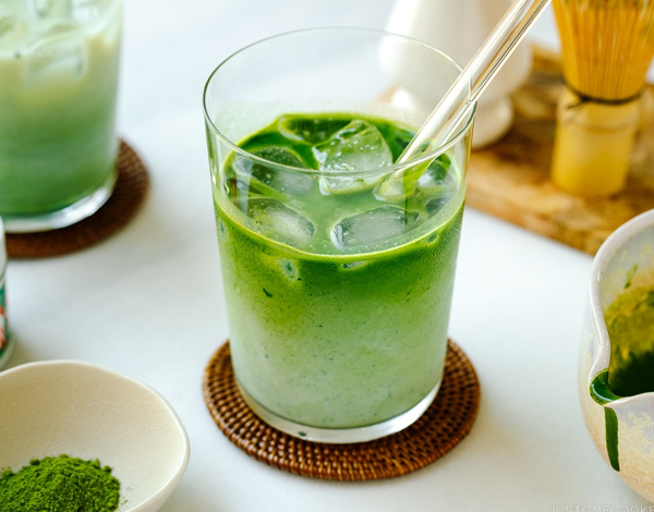 Iced Oat Matcha Latte